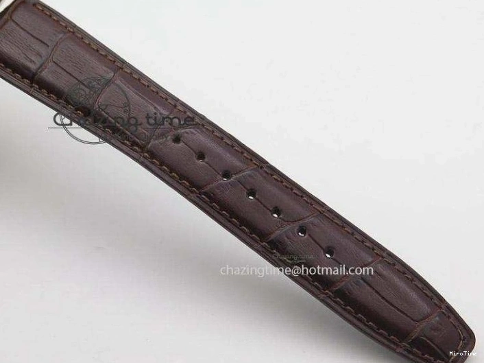 MIROTIME 0404 Portuguese Real PR IW500127 RG ZF 1:1 Best Edition Grey Red Dial On Brown Leather Strap A52010 V AllSeason 7331